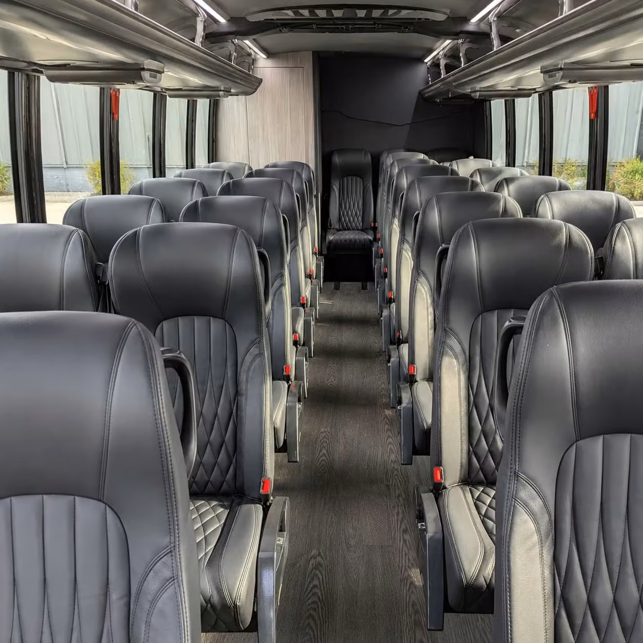 35 passenger minibus interior