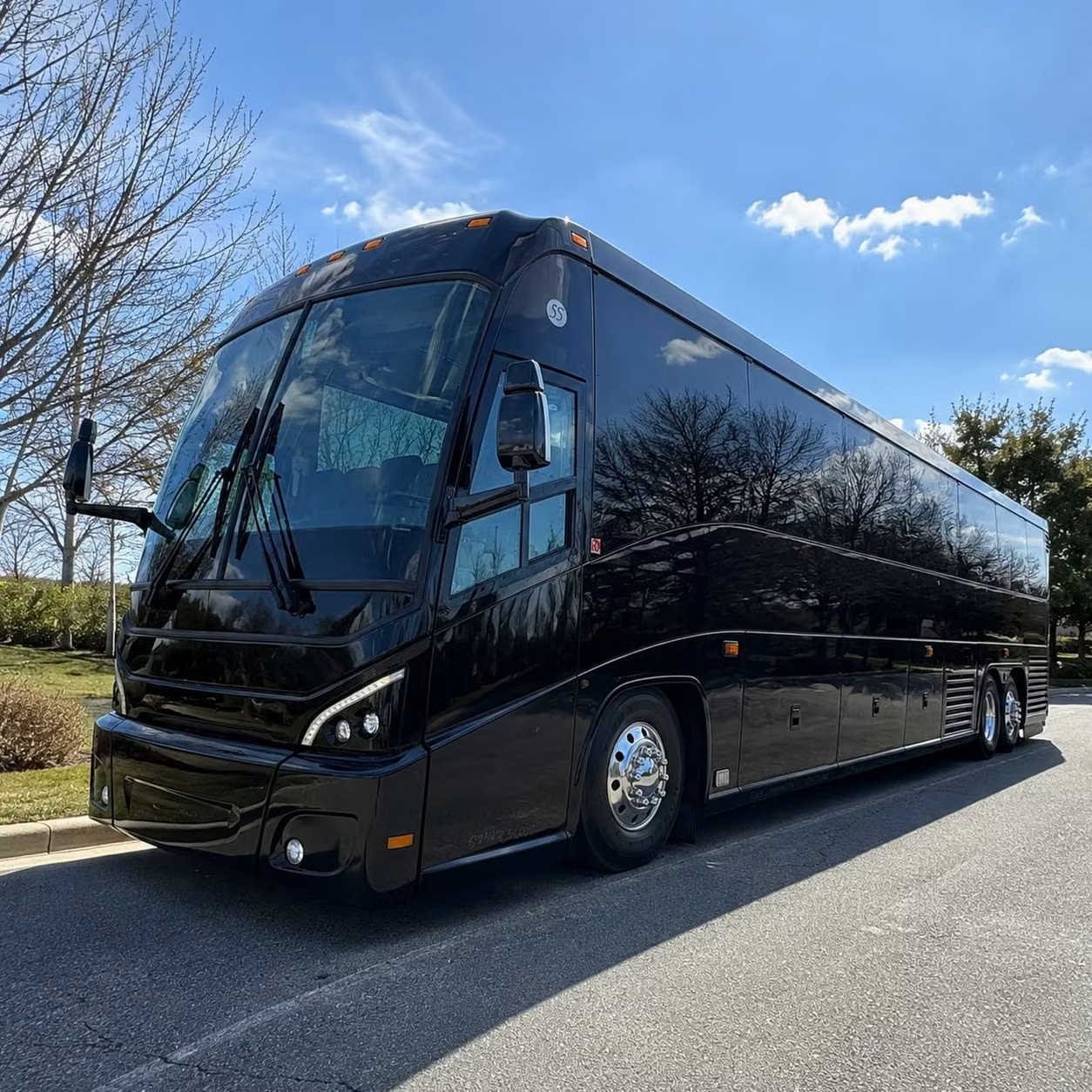 56 passenger charter bus