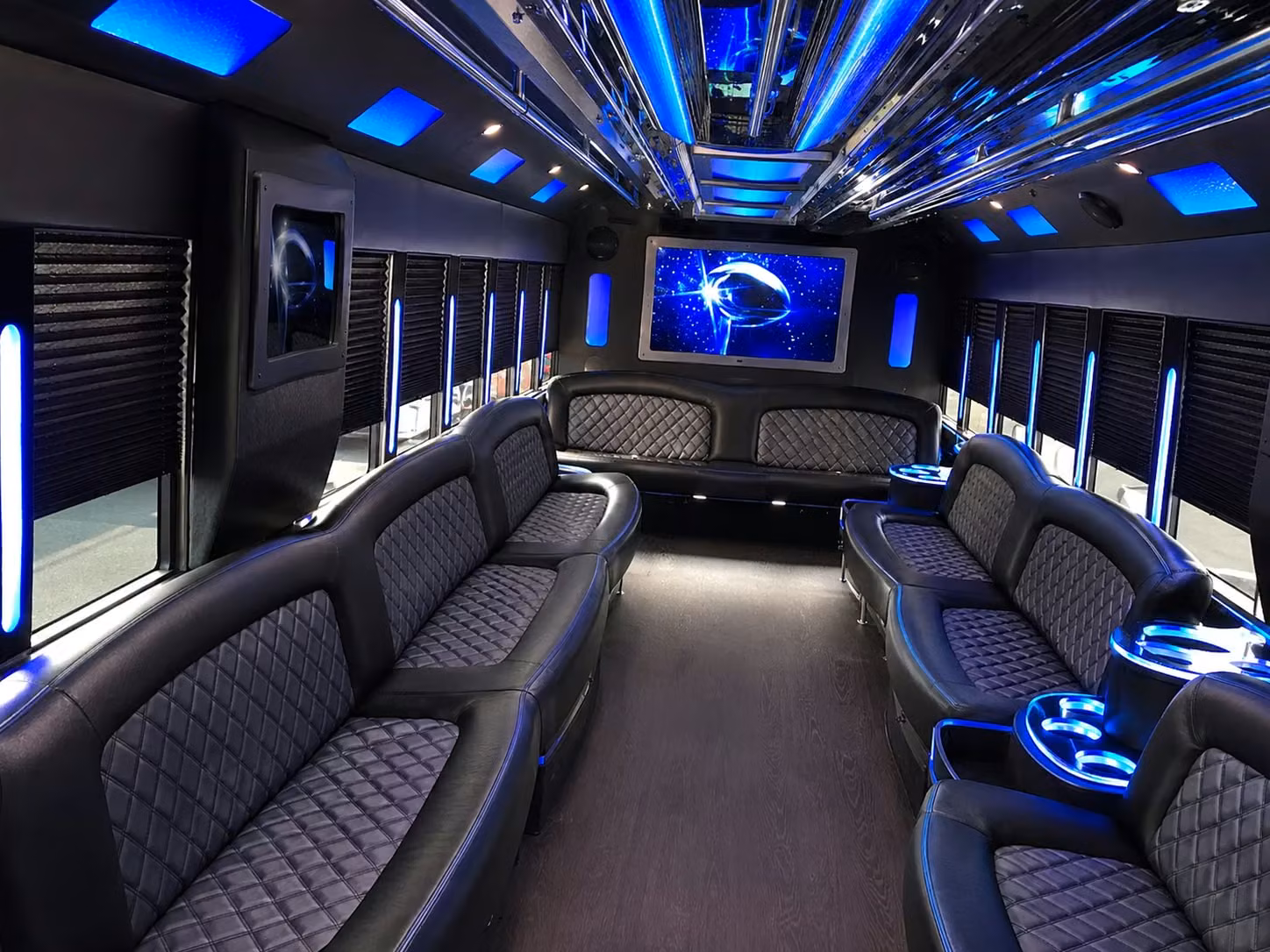 a bridal party bus experience your wedding party will never forget
