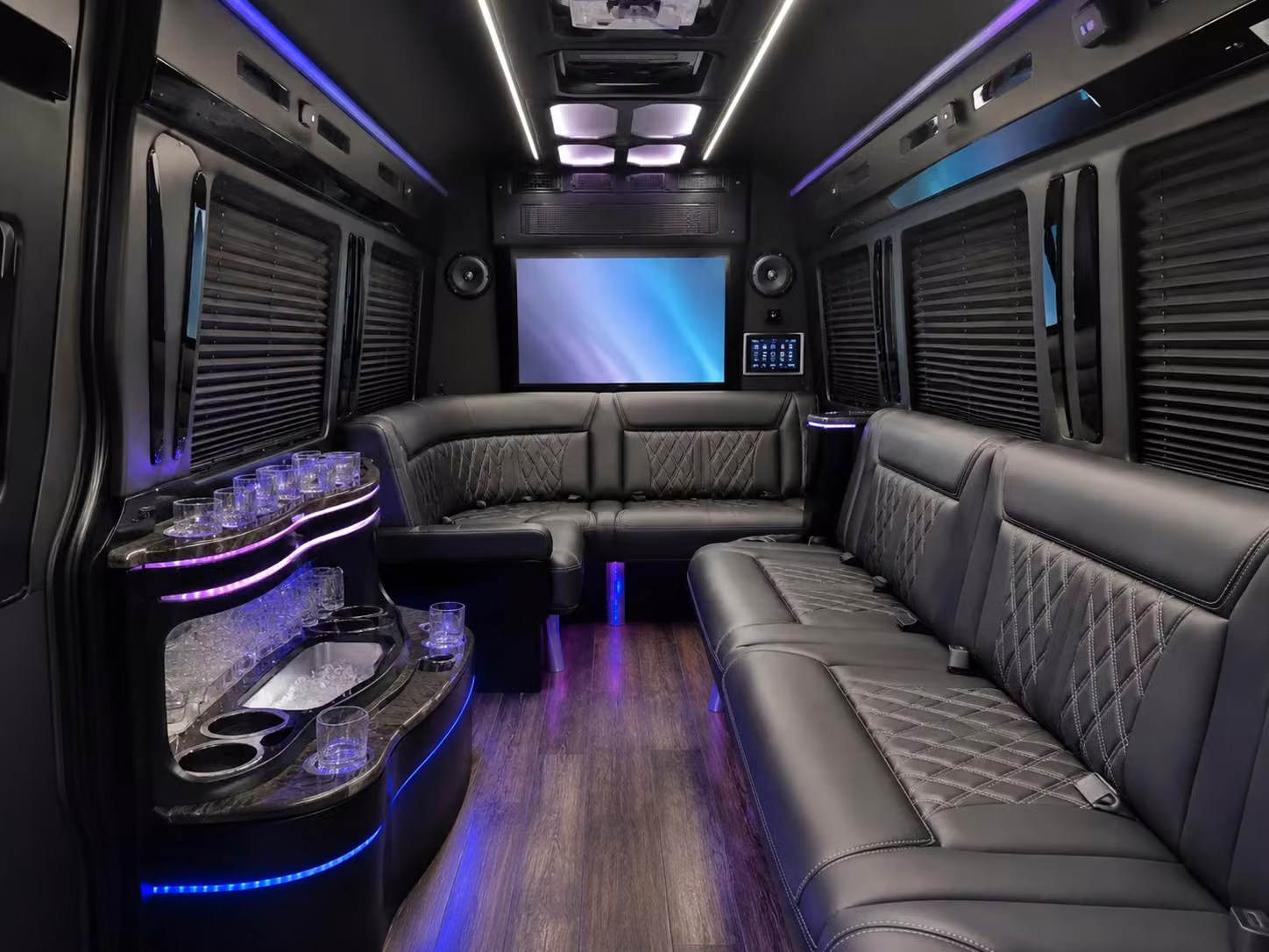 bus rental options for roswell trips